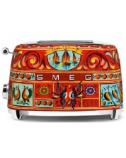 Τοστιέρα  Smeg - TSF01DGEU, 950 W,6 επίπεδα ,πολύχρωμη,Dolce & Gabbana -1