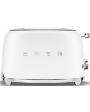 Τοστιέρα Smeg - TSF01WHMEU 50's Style, 950W,6 επίπεδα ,λευκό ματ -1