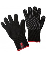 Ανθεκτικά στη θερμότητα γάντια Weber μαύρα -1