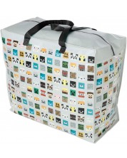 Τσάντα αποθήκευσης  Puckator - Minecraft Faces, 74 l -1