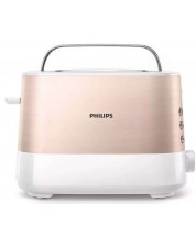 Τοστιέρα Philips - HD2638/11, 1050W,με 7 επίπεδα θερμοκρασίας,ροζ