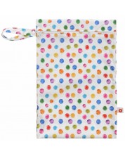 Τσάντα για βρεγμένα ρούχα Xkko - Polka Dots, 30 x 45 cm -1