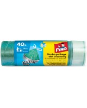 Σακούλες απορριμμάτων Fino - Color, 40 L, 15 τεμάχια, γκρι -1