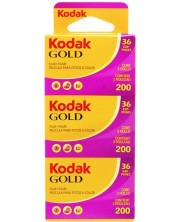 Φωτογραφικό φιλμ Kodak - Gold 135, ISO 200, 36exp,3 τεμάχια