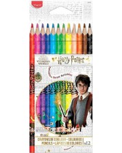 Χρωματιστά μολύβια Maped Harry Potter - 12 χρώματα