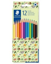 Χρωματιστά μολύβια Staedtler Noris Jumbo - 12 χρώματα -1