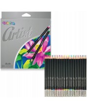 Χρωματιστά μολύβια Colorino Artist - 24 χρώματα -1