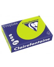 Έγχρωμο φωτοτυπικό χαρτί Clairefontaine - A4, 80 g/m2, 100 φύλλα, Fluo Green  -1