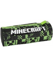 Σχολική κασετίνα Panini Minecraft - Pixels Green
