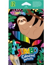 Χρωματιστά μολύβια Colorino Wildkid - Jumbo, 12 χρωμάτων