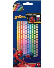 Χρωματιστά μολύβια Kids Licensing - Spiderman, 12 χρώματα