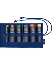 Χρωματιστά μολύβια Faber-Castell Goldfaber - 27 χρωμάτων, σε ρολό