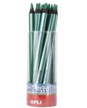 Έγχρωμο μολύβι Apli - Jumbo Metallic, πράσινο
