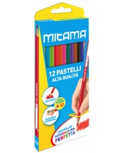 Χρωματιστά μολύβια  Mitama - 12 χρώματα