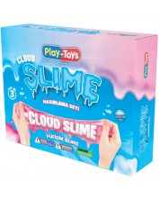 Δημιουργικό σετ Play-Toys - Φτιάξτε το δικό σας slime, Cloud -1