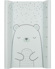 Σκληρή αλλαξιέρα  KikkaBoo - Bear with me, Mint, 80 х 50 cm