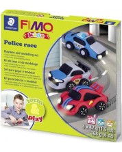 Δημιουργικό σετ Staedtler Fimo Kids -Φτιάξε μόνος σου,Police Race -1