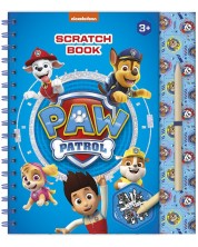 Δημιουργικό σετ  Totum - Σκρατς βιβλίο Paw Patrol