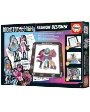 Δημιουργικό σετ Educa - Σχεδιαστής μόδας, Monster High -1