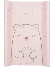 Σκληρή αλλαξιέρα  KikkaBoo - Bear with me, Pink, 80 х 50 cm -1