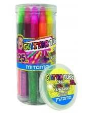 Δημιουργικό σετ Mitama - Glitter Tube,25 εξαρτήματα -1