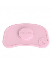 Αυτοκόλλητο χαλάκι σίτισης Twistshake Click-Mat Mini - Μίνι, ροζ