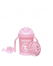 Κύπελλο μωρού με αντάπτορα   Twistshake Mini Cup - Ροζ,230 ml -1