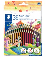 Χρωματιστά μολύβια Staedtler Noris Colour 185 - 36 χρώματα