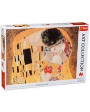 Παζλ Trefl 1000 κομμάτια - Το φιλί, Gustav Klimt -1