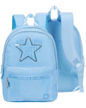 Σχολικό σακίδιο πλάτης Marshmallow - Little Star, με 2 θήκες, μπλε -1