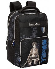 Σχολική τσάντα Panini Comix Anime - Attack On Titan. 2 τμήματα