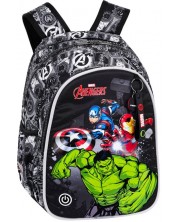 Σχολικό φωτιζόμενο σακίδιό LED  Cool Pack Jimmy - The Avengers -1