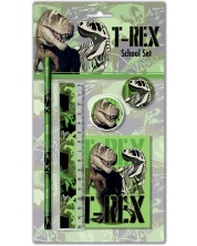 Σετ για το σχολείο Graffiti T-Rex - T-Rex, 5 τεμάχια