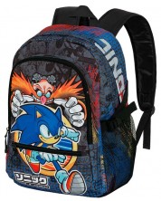 Σχολική τσάντα  Karactermania Sonic - Fan, Checkpoint -1