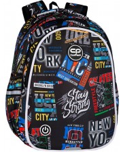 Σχολικό σακίδιο με LED φωτισμό Cool Pack Jimmy - Big City -1