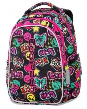 Σχολική φωτιζόμενη LED τσάντα Cool Pack Joy - Emoticons -1