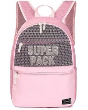 Σχολικό σακίδιο S. Cool Super Pack - Pink, με 1 θήκη