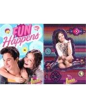 Τετράδιο μαθητή Starpak - Soy Luna, 20 φύλλα, μικρά και μεγάλα τετραγωνάκια, ποικιλία