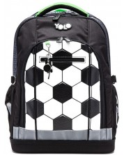 Σχολικό σακίδιο YOLO Soccer - με 2 θήκες