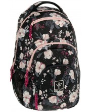 Σχολικό σακίδιο Ars Una AU-2 - Flowery Black, 25 l