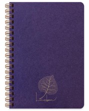 Τετράδιο σπιράλ Keskin Color - Linden, A5, 80 φύλλα, φαρδιές σειρές, ποικιλία -1