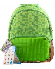 Σχολική τσάντα  Pixie Crew - 1 τμήμα , πράσινη  -1