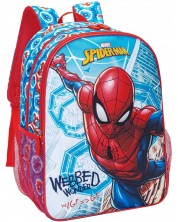 Σχολικό σακίδιο Kstationery Spider-Man - Επιδίωξη, 2 θήκες