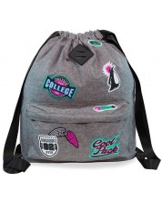 Σχολική τσάντα  Cool Pack Badges-Urban, γκρι -1