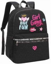 Σχολική τσάντα  Miss Lemonade Girl Gang  - 2 τμήματα, λάμψη -1