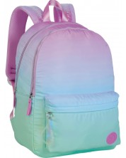 Σχολική τσάντα  Miss Lemonade Sunshine -2 τμήματα, βυσσινί