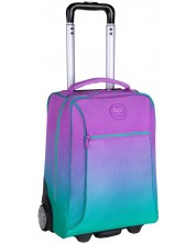 Σχολική τσάντα με ρόδες Cool Pack Gradient - Compact, Blueberry