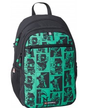 Σχολική τσάντα Lego - Ninjago Lloyd Green Extended, 18 L	