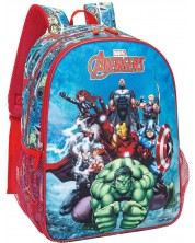 Σχολικό σακίδιοKstationery Avengers - Υπερήρωες, 2 θήκες