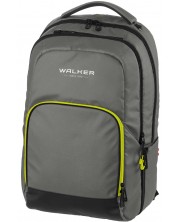 Σχολικό σακίδιο Walker College - Steel Grey, 2 θήκες